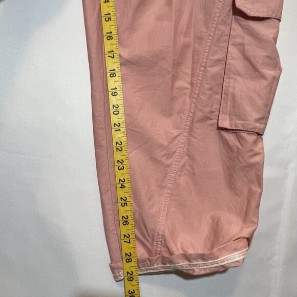 Free People FP Movement Mesmerize Me Cargo Pants in Sunkissed Pink Small Size - Picture 9 of 16